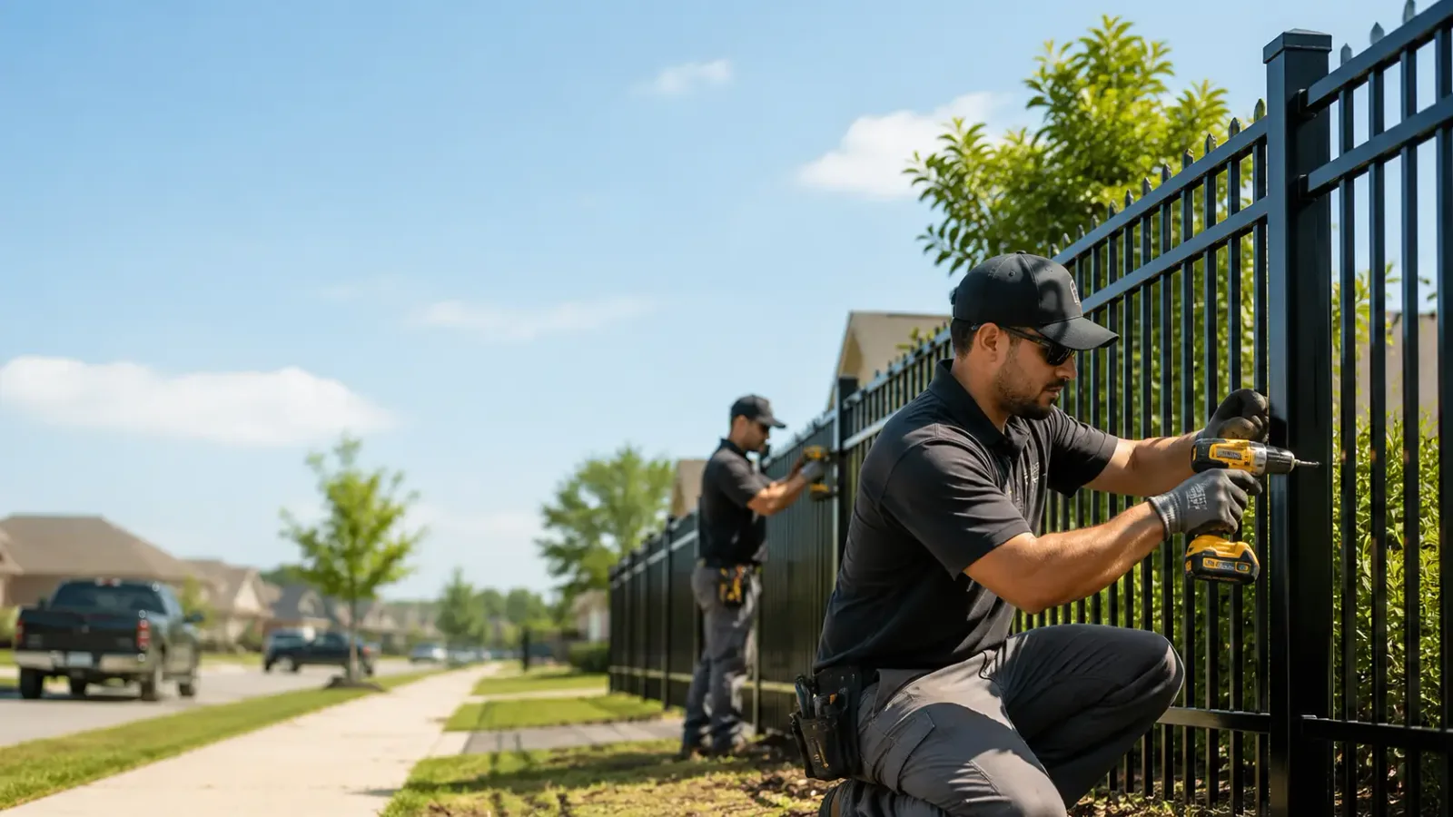 Metal Fence Installation in Fort Valley, VA